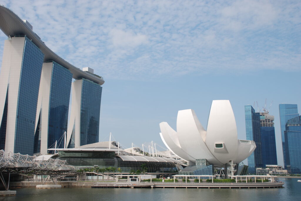 Singapur Marina Bay Sands & Lotus Blume Ozeanien Tours